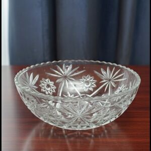 Vintage Anchor Hocking Crystal Bowl